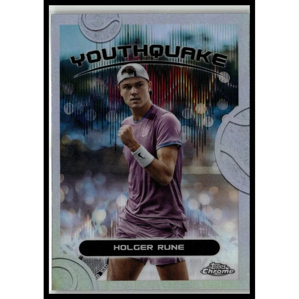 2025 Topps Chrome Holger Rune #YQE-2 Youthquake